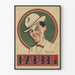 Vintageposter Cariel - Retro väggdekoration för man med hatt