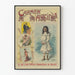 Vintageposter av Carmen d'Assilva, ung dramatiker