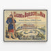 Vintageposter Casino de Boulogne-sur-Mer - Invigningskampanj 15 juni — inramlat konstverk på väggen