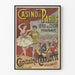 Casino de Paris-affisch Le Capitaine Charlotte vintage väggdekoration