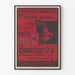 Vintageaffisch Central-Drogerie Gustav Schreck Baden Baden - Gammal väggdekorationposter