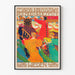 Art Nouveau-Poster för Firande av Jubileum 1908