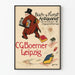 Vintageposter Buch & Kunst Antiquariat C.G. Boerner Leipzig