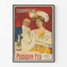 Vintageposter Champagne Plusquin Feu
