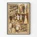 Vintageposter av Miss Maude Adams i The Little Minister