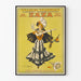 Vintage teaterposter Zaza - Elegant väggdekoration