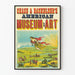 Vintageposter från American Museum of Art Chase & Bachelder's