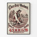 Vintageposter Chase Bros och Woodward Graines Fleurs et Légumes