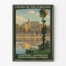 Poster Château d'Amboise Chemin de Fer d'Orléans - Vintage väggdekoration