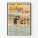 Vintageposter för Casino de Boulogne-sur-Mer Chemin de Fer du Nord