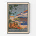 Vintageposter Niederbronn-les-Bains Chemins de Fer d'Alsace et de Lorraine