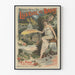 Vintageposter Luxeuil-les-Bains Östra järnvägarnas väggdekoration