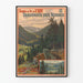 Vintageposter av Östbanan - Traversée des Vosges
