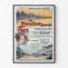 Vintageposter från världsutställningen i Paris 1900 - Västra järnvägarna