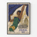 Vintageposter Franska järnvägar - Internationell kolonialutställning 1931