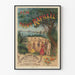 Vintageposter för Saint Raphaël Chemins de Fer P.L.M. för väggdekoration