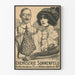 Vintageposter Chemiserie Sonnenfeld Berlin