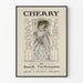 Vintage dekorativ poster Cherry av Booth Tarkington