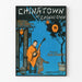 Vintageposter Chinatown My Chinatown - Konstnärlig Väggdekoration