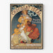 Vintageposter Chocolat Idéal - Väggdekoration Art Nouveau