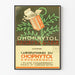 Vintageposter Chophytol - Leverstärkande och kraftfull diuretikum