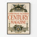 Vintage julnummer poster Century Magazine väggdekoration