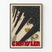 Vintage Chrysler-Poster – Art déco-design och klassiska bilar