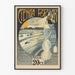 Vintageposter Ciencia Popular inspirerande väggdekoration