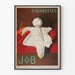 Vintage-Poster för Cigaretter JOB - Handgjord Väggdekoration