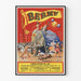 Cirque Berny poster säsong 1967 - Vintage väggdekoration