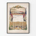 Vintageposter för Citizens Volunteer Hospital i Philadelphia