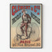 Vintageposter Clément & Cie Tricyklar Cyklar Paris väggdekoration