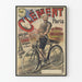 Vintageaffisch Clément Paris Paris-Brest på cykel