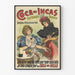 Vintageposter Coca från Inkas Vin, Tonic och Digestif