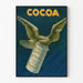 Väggposter i vintage stil Van Houten's Pure Soluble Cocoa