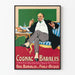 Vintageposter Cognac Baralis väggdekoration