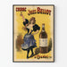 Vintageposter Cognac Jules Bellot i Cognac