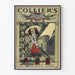 Vintageposter Collier's Dramatic Number för väggdekoration