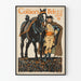 Vintageposter Collier's 1908 - Soldat och Häst