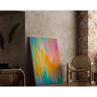 Tableau Coloré – Cascade Pastel