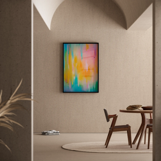 Tableau Coloré – Cascade Pastel