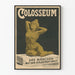 Vintageposter Colosseum - Flickan med den gyllene huden
