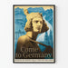 Vintageposter "Come to Germany" med staty och tysk landskap