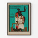 Vintageposter från den Internationella kolonialutställningen 1931 - väggdekoration