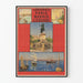 Vintageposter från Compagnie Internationale des Wagons-Lits - London Paris Madrid Lissabon