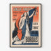 Vintagekonsertposter Parisien Les Trois Couleurs