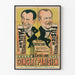Vintageposter för konsert i Paris Paulus & Fusier