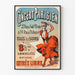Vintageaffisch för konsert i Paris för väggdekoration
