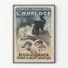 Vintageposter av Konsert-Promenad vid Klockan - Kattduo
