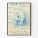 Vintageposter Concours Américain - Konstnärlig dekorativ akvarell 1895
